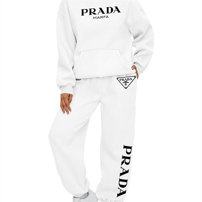 【PRADA】色水墨のスタイルです犬のキャラクターですパーカーのスーツです