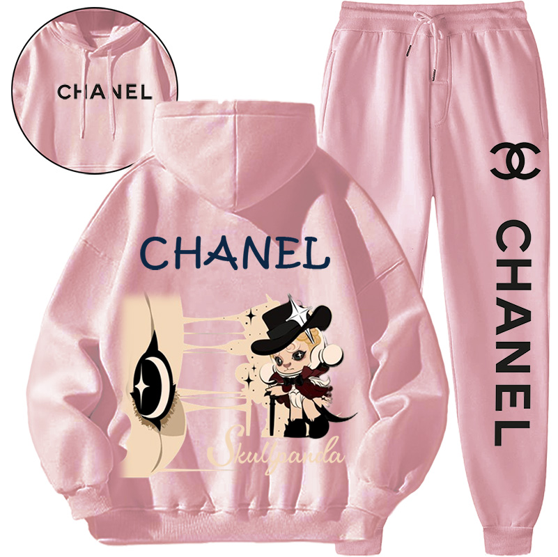【 Chanel 】ファッション連名可愛いスタイルパーカーのスーツです