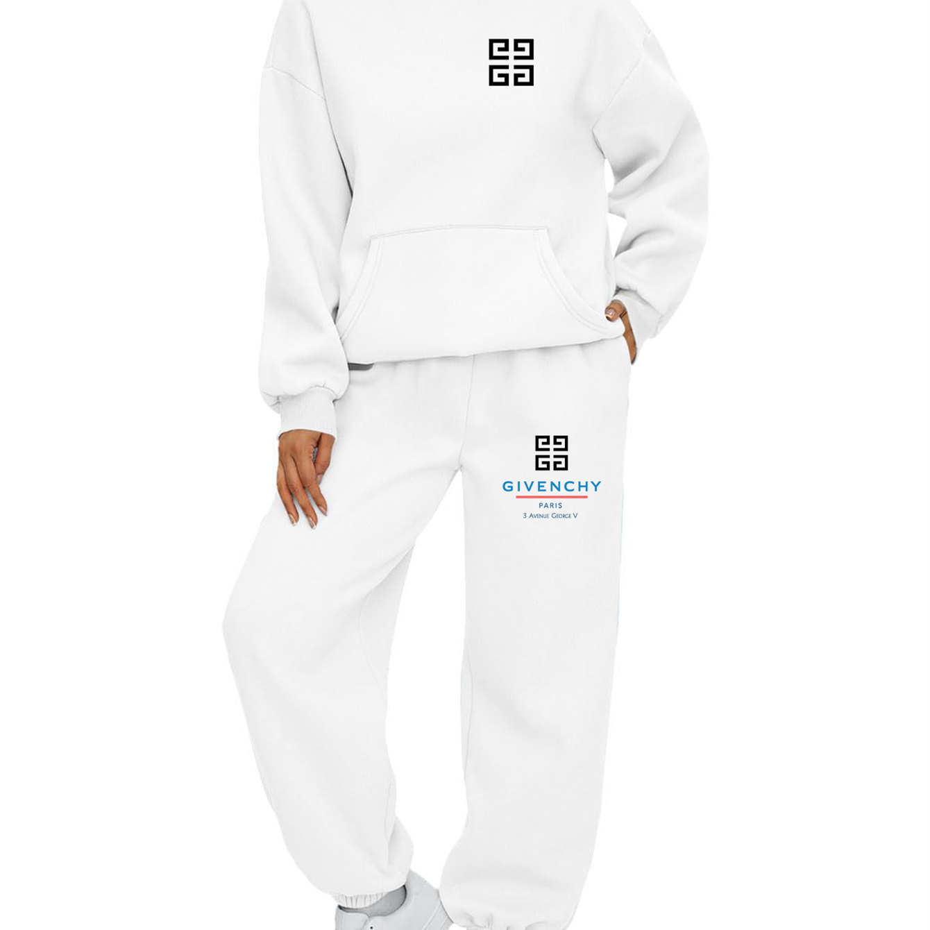 【 Givenchy 】ウエスタンデニムのストリートパーカーのスーツです