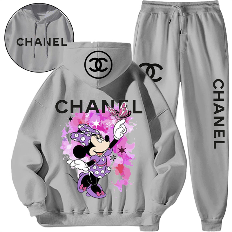 【 Chanel】彩霧デザインスタイルのファッションの衛衣のスーツです
