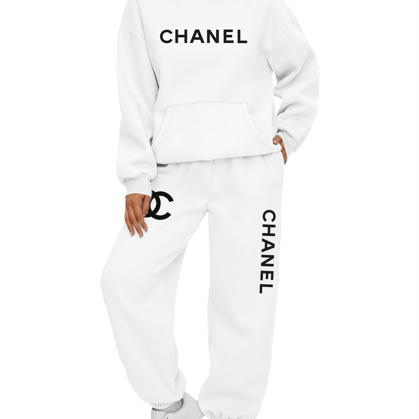 【 Chanel】彩霧デザインスタイルのファッションの衛衣のスーツです