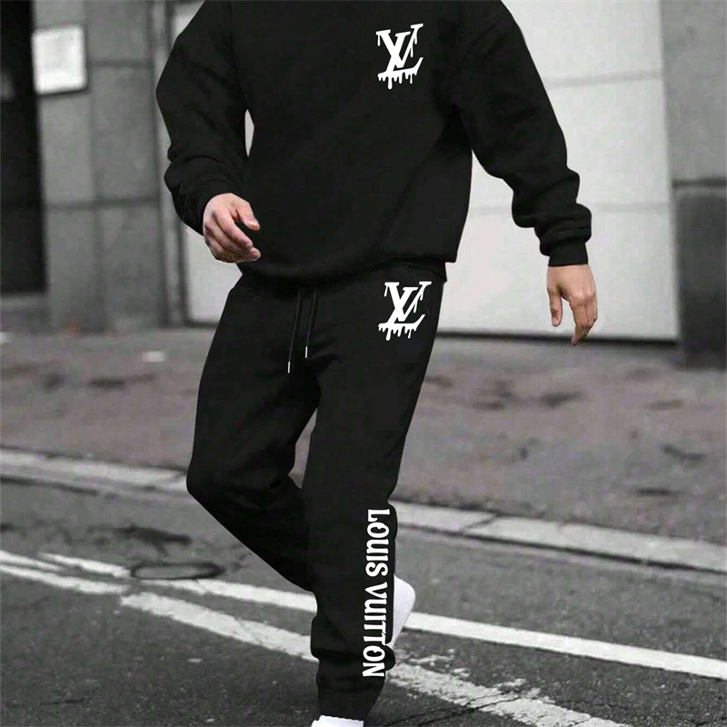 【 LOUIS VUITTON 】黄金の翼の個性的なデザインですパーカーのスーツです
