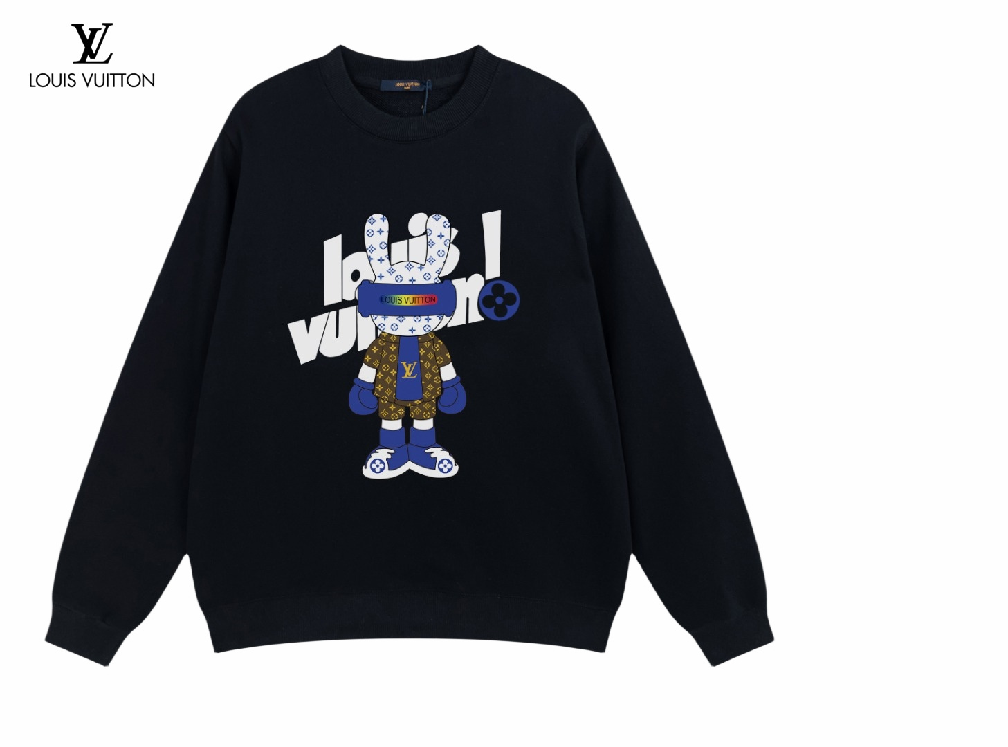 【2024】【LOUIS VUITTON 公式旗艦店】ルイヴィトン 丸首の衛衣 スウェットご好評に付き再入荷！