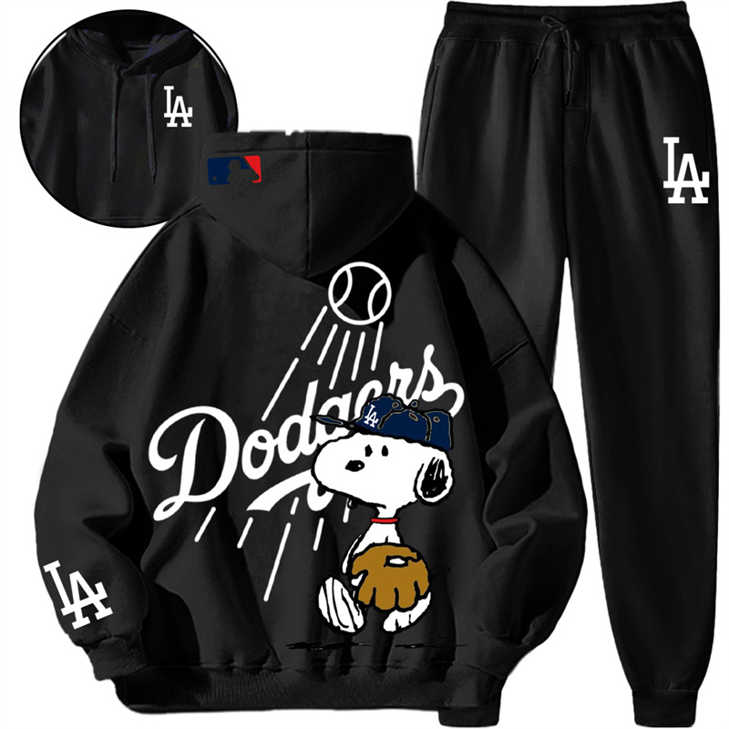 【Los Angeles Dodgers】スポーツ野球の子犬ですパーカーのスーツです