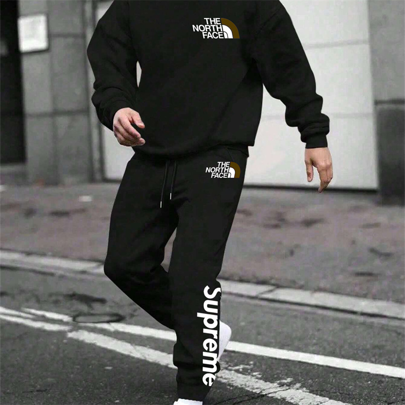 【THE NORTH FACE & SUPREME】しいたけの鉢巻き男の子ですパーカーのスーツです