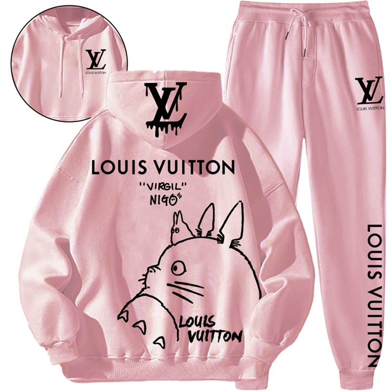 【LOUIS VUITTON】TOTORO線のデザインのスタイル猫ですパーカーのスーツです