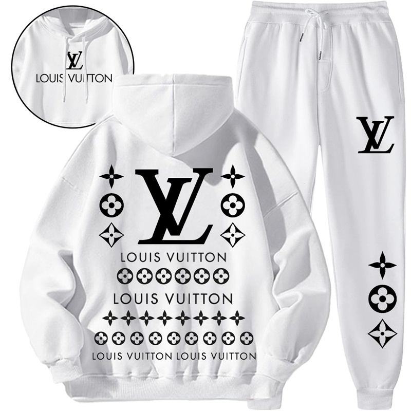 【 Louis Vuitton】おしゃれ階段デザインおしゃれ衛衣スーツです