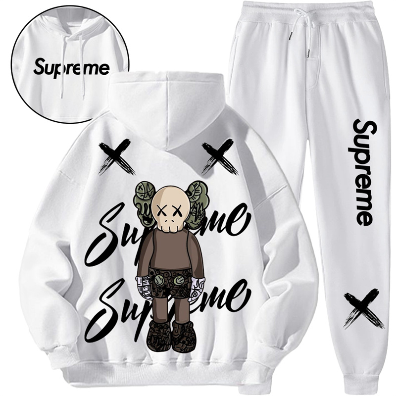 【 Supreme 】かっこいいデザインのファッションのパーカーのスーツです