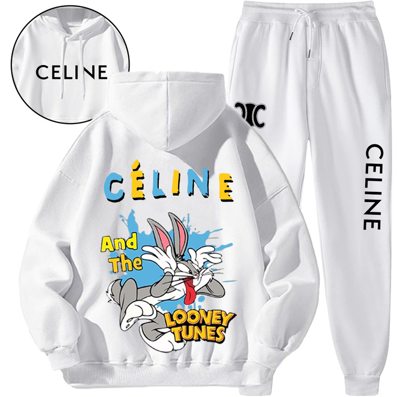 【 Celine 】やんちゃファッションうさぎ連名パーカーセットです