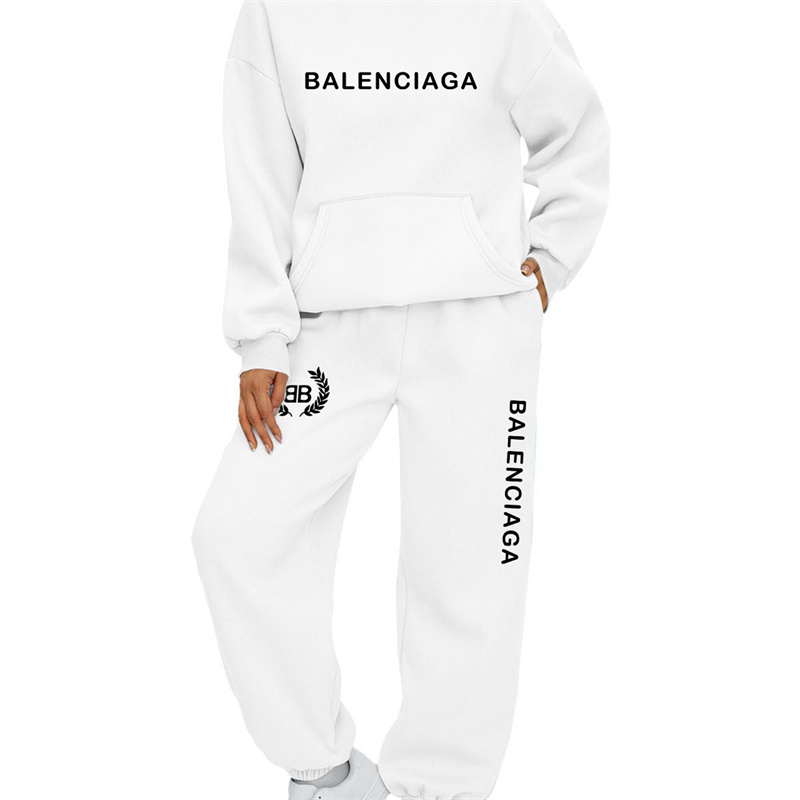 【 Balenciaga 】かわいい子猫ファッション連名パーカーセットです