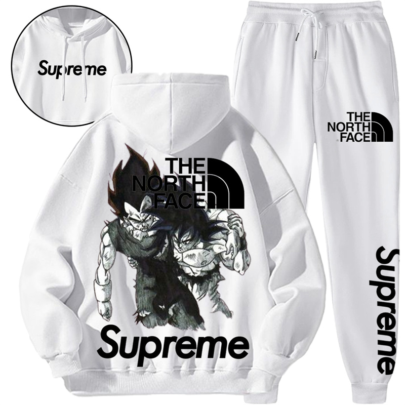 【 Supreme x The North Face 】超人気ファッション連名戦没キャラクターパーカーセット