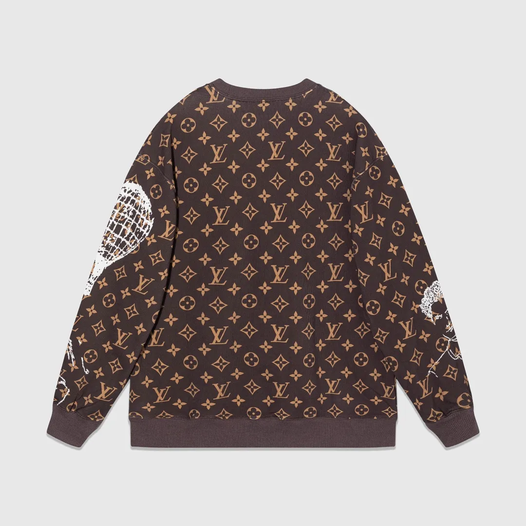 【LOUIS VUITTON 公式旗艦店】ルイヴィトン 丸首の衛衣 スウェットご好評に付き再入荷！