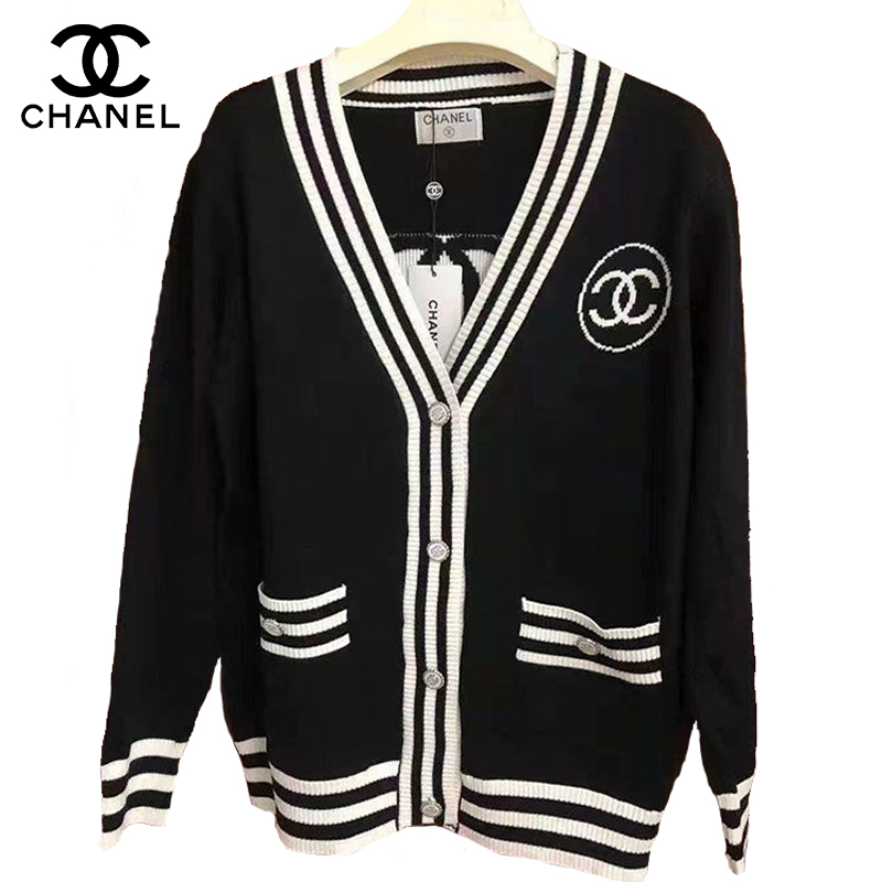 CHANEL秋冬の新作Vネックカーディガン01 SS95653