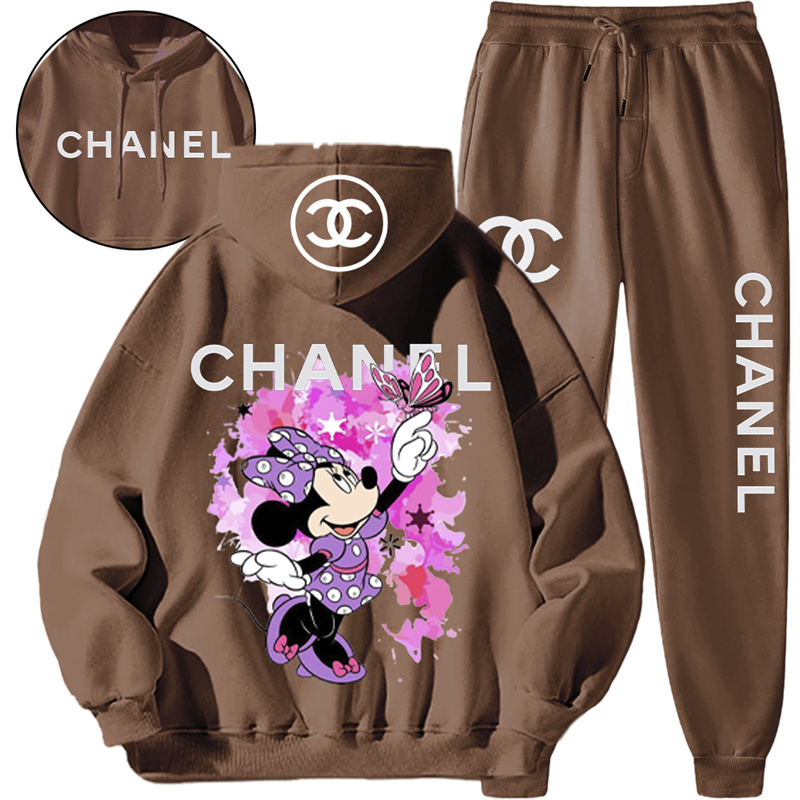 【 Chanel】彩霧デザインスタイルのファッションの衛衣のスーツです