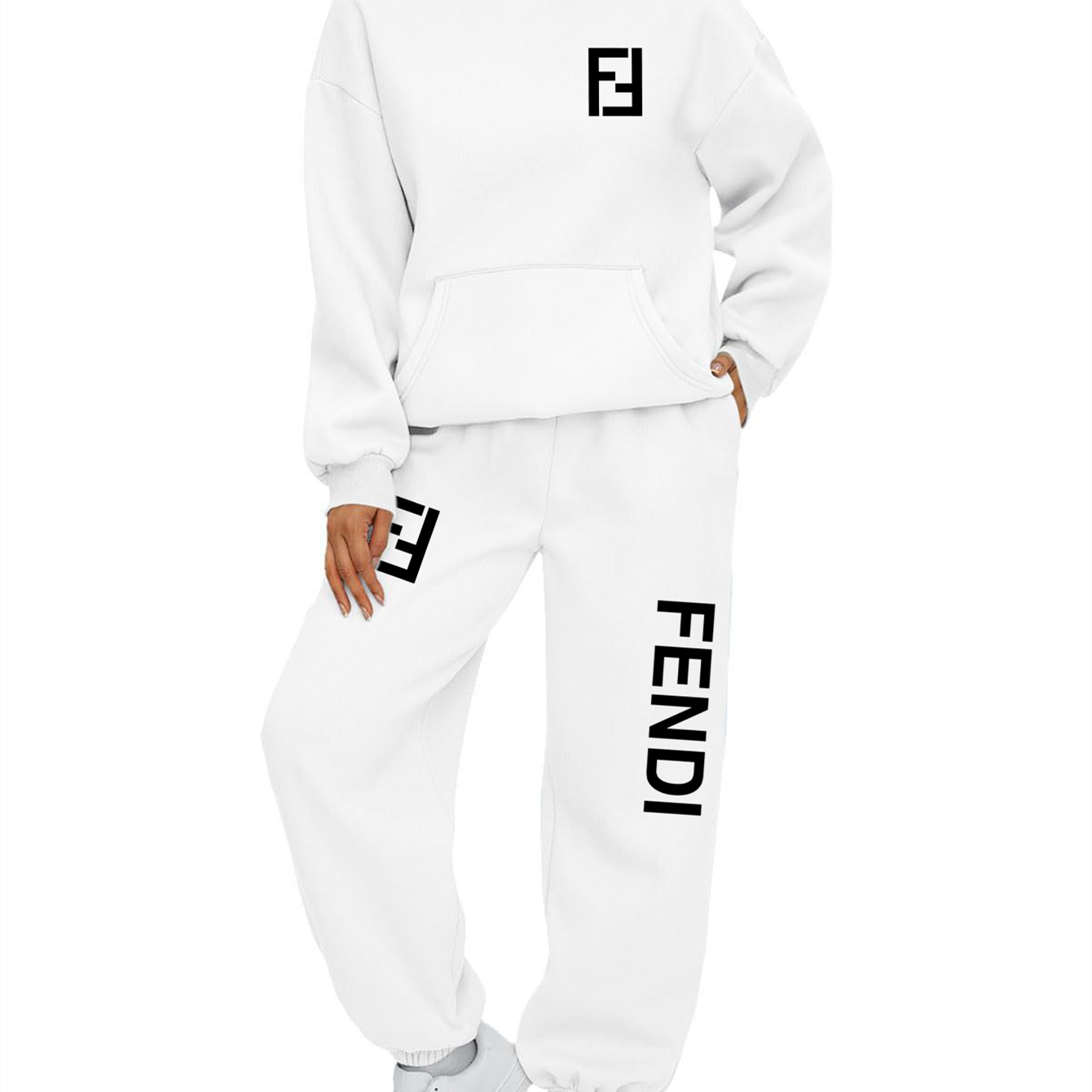 【 Fendi 】】ピクセルマリオファッションパーカーセットです