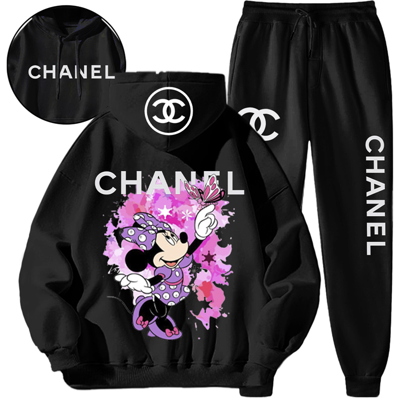 【 Chanel】彩霧デザインスタイルのファッションの衛衣のスーツです