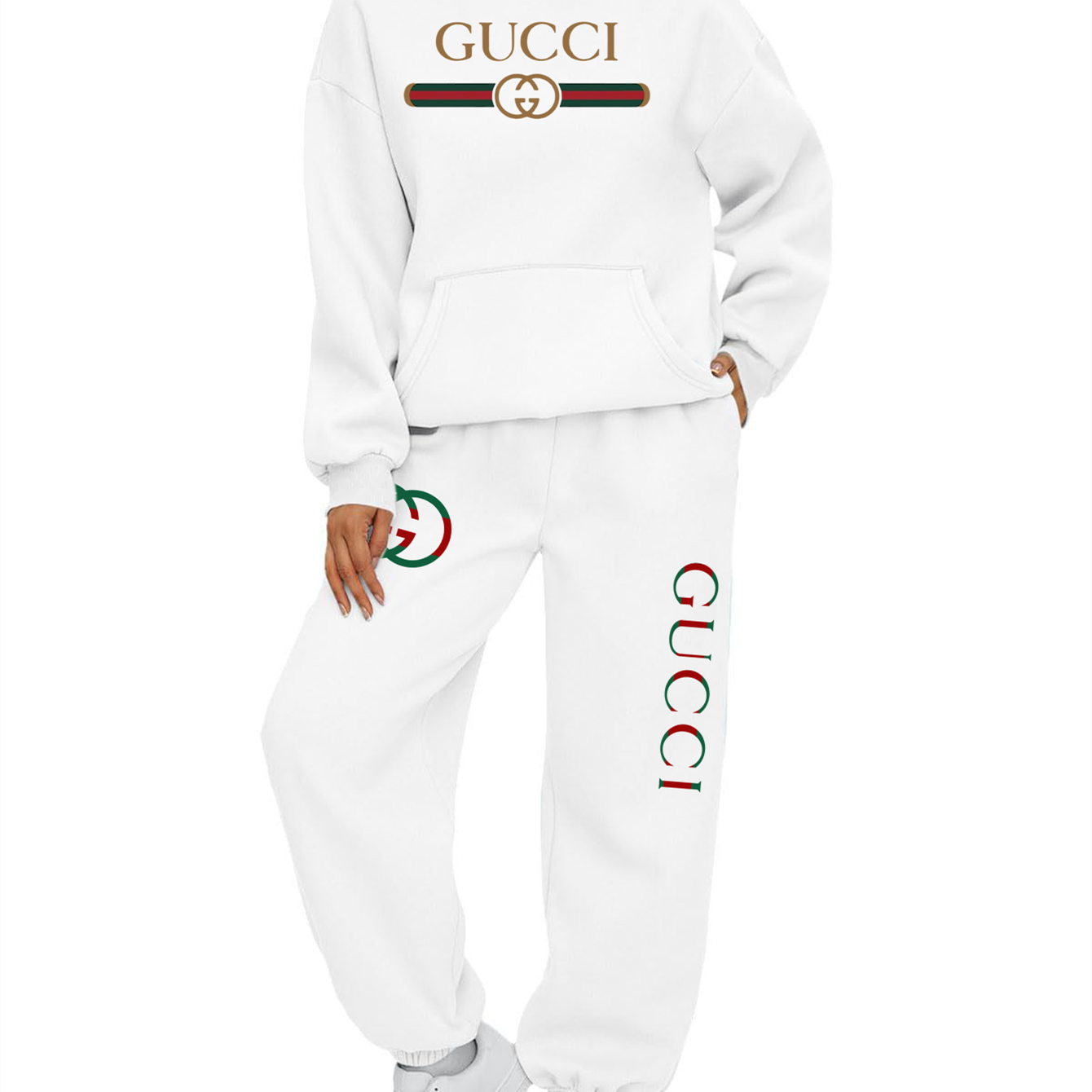 【 Gucci 】デザインがおしゃれなパーカーのセットです