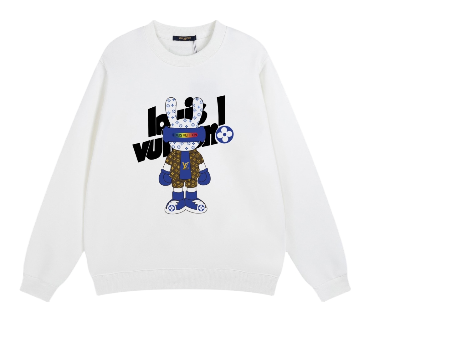 【2024】【LOUIS VUITTON 公式旗艦店】ルイヴィトン 丸首の衛衣 スウェットご好評に付き再入荷！