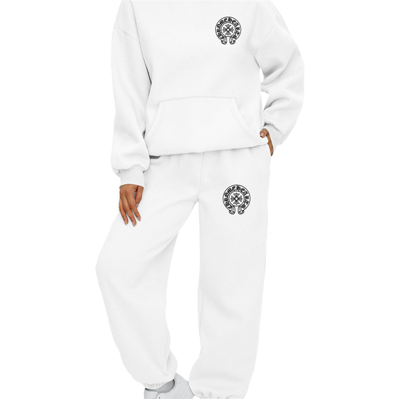 【 Chrome Hearts 】おしゃれ感が美しい蝶々ファッションパーカーのスーツです