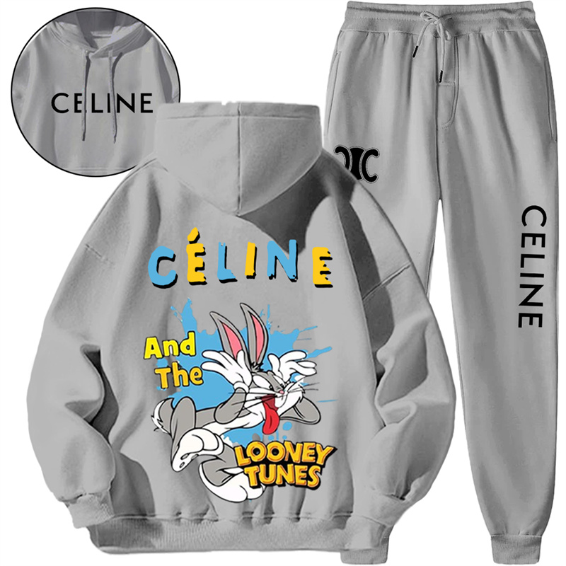 【 Celine 】やんちゃファッションうさぎ連名パーカーセットです