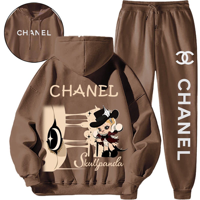 【 Chanel 】ファッション連名可愛いスタイルパーカーのスーツです