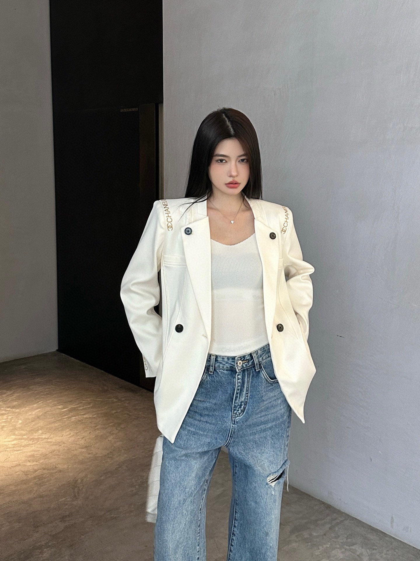 CHANEL背広のコート SS96787