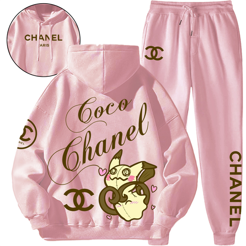 【 CHANEL 】かわいいポケモンが人気のおしゃれなデザインですパーカーのスーツです