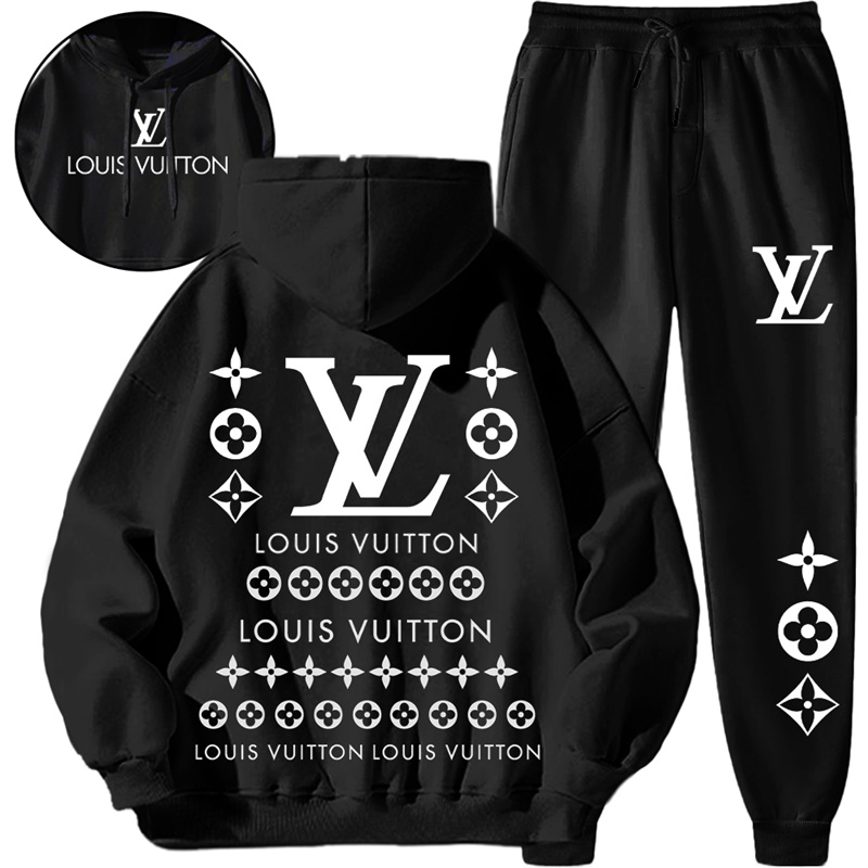 【 Louis Vuitton】おしゃれ階段デザインおしゃれ衛衣スーツです