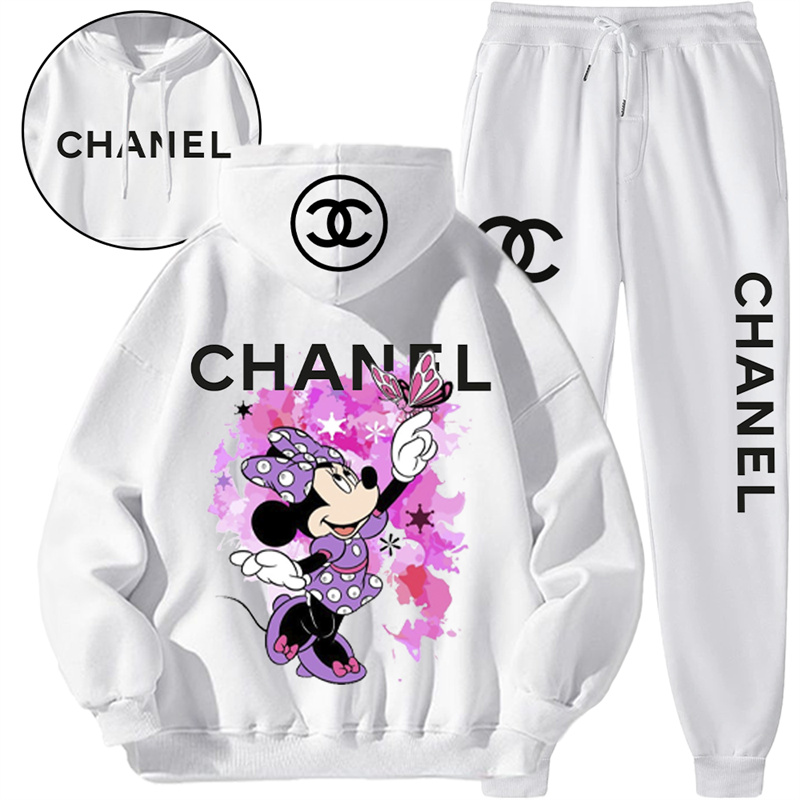 【 Chanel】彩霧デザインスタイルのファッションの衛衣のスーツです