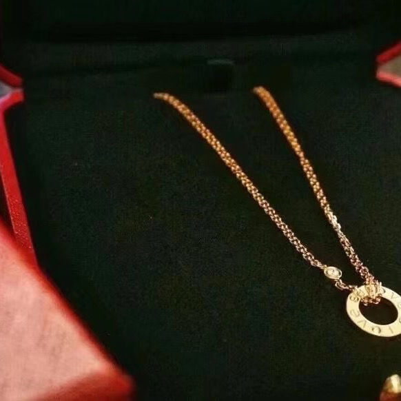 【Cartier】 LOVE ネックレス 18Kゴールド ダイヤモンド2個