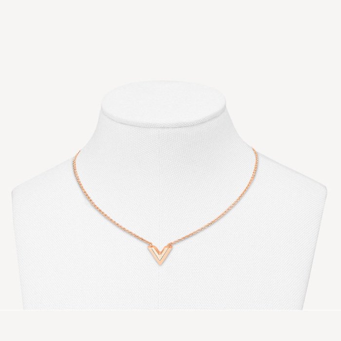 Louis Vuitton 【ルイヴィトン】ネックレス?エセンシャルV ☆洗練された魅力