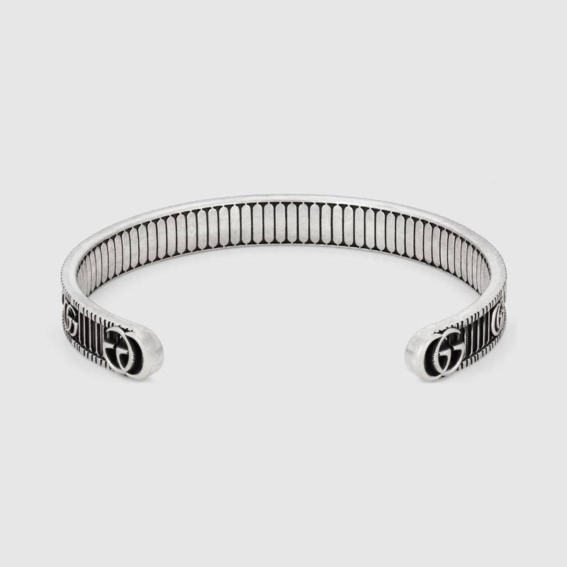 GUCCI スターリングシルバーブレスレット