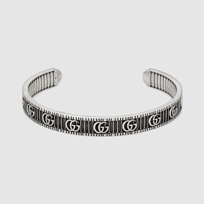 GUCCI スターリングシルバーブレスレット