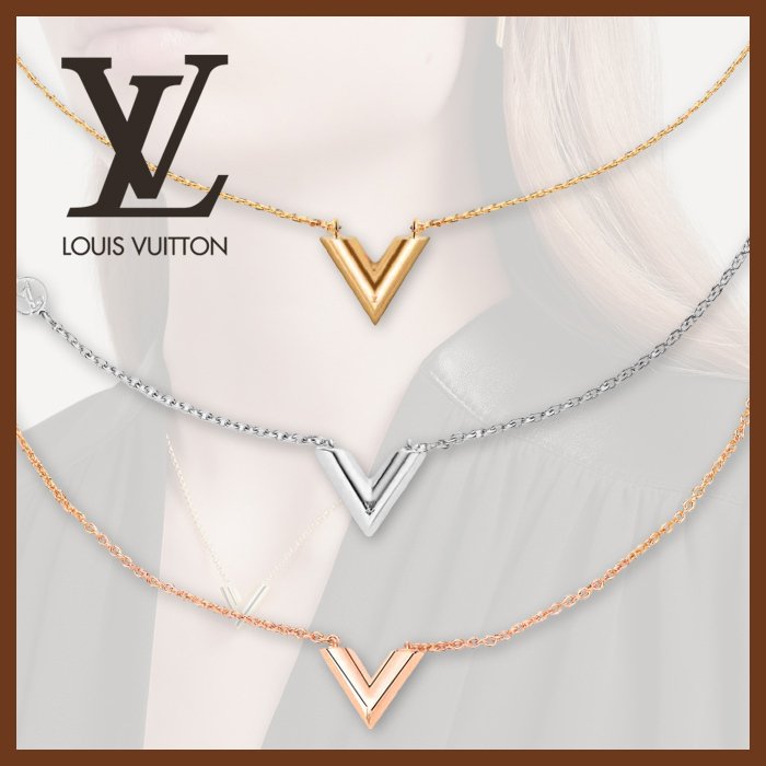 Louis Vuitton 【ルイヴィトン】ネックレス?エセンシャルV ☆洗練された魅力