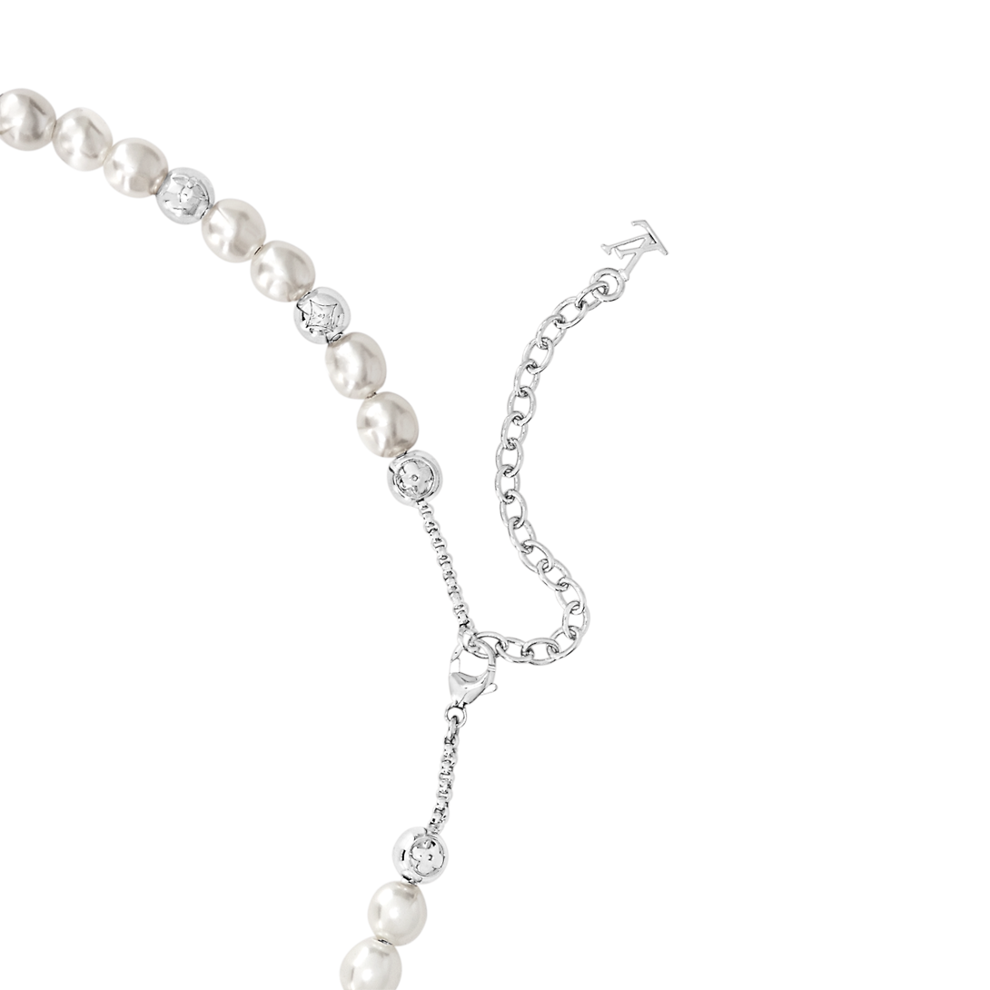 Louis Vuitton（ルイヴィトン）MONOGRAM PEARLS ネックレス M01157