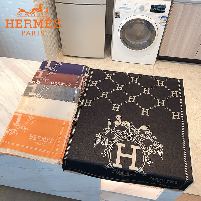 HERMESマフラーです-SS95732
