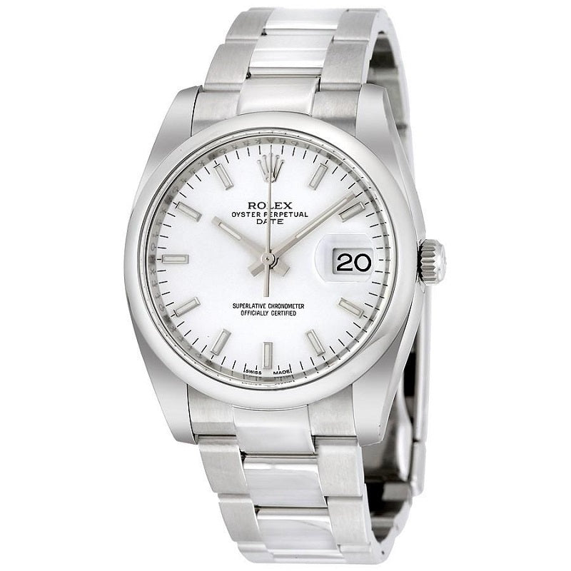 ROLEX ロレックス オイスターパーペチュアル&デイト 115200 ホワイト