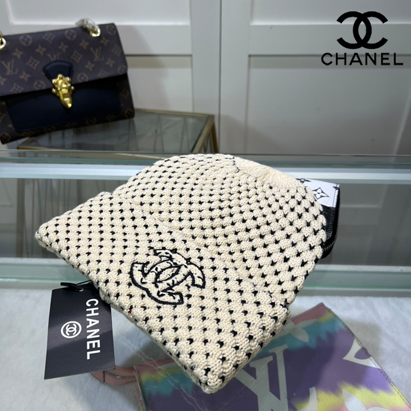 CHANELおしゃれウールニット帽23 SS95461