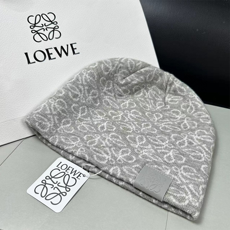 LOEWEおしゃれウールニット帽21 SS95465