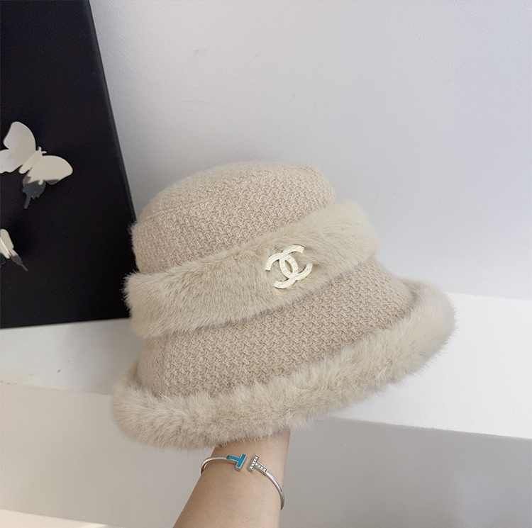 CHANEL綿毛の漁師帽 SS96992