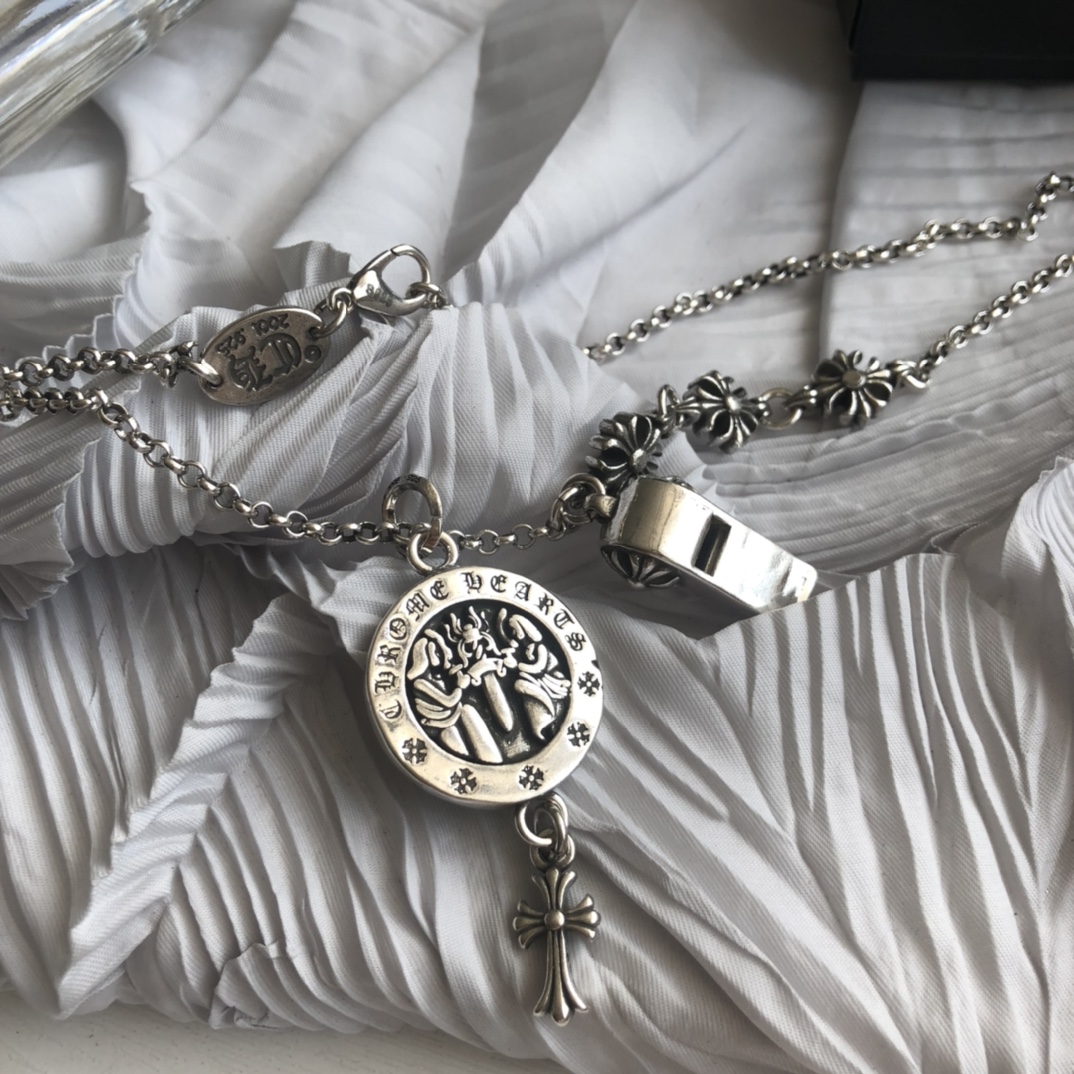 Chrome Hearts クロムハーツ エンジェルメダル ネックレス