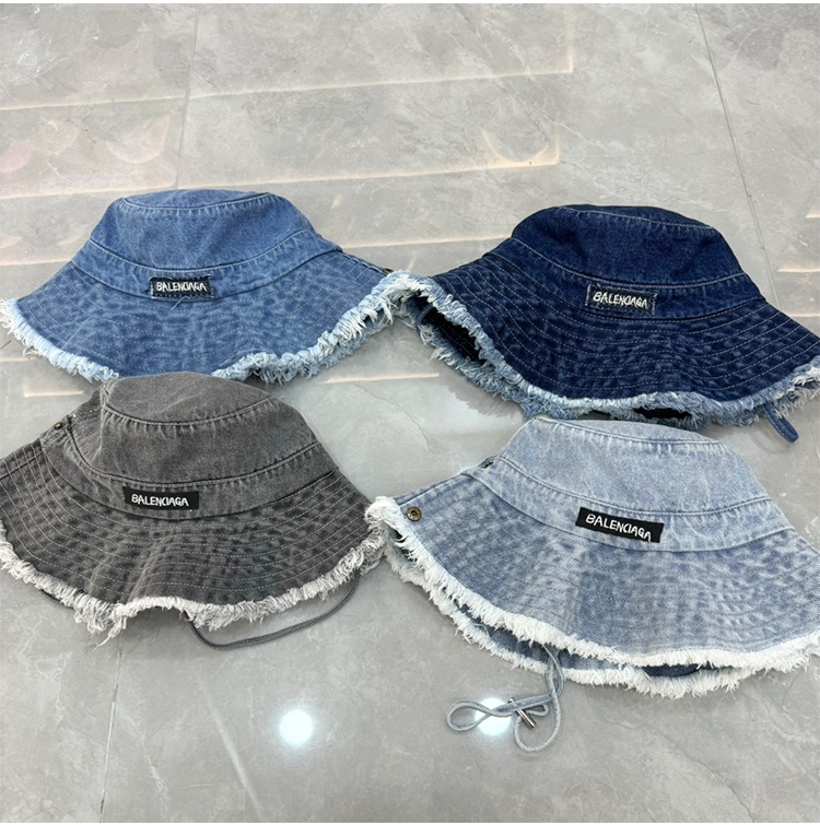 Balenciagaデニムバケットハット01 al 95082