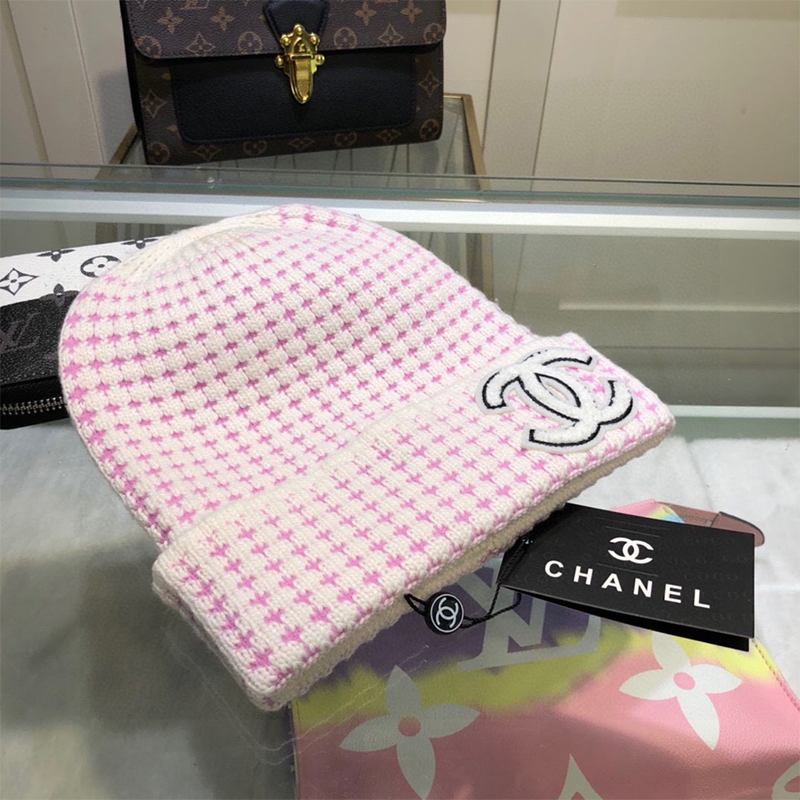 CHANELおしゃれウールニット帽31 SS95465