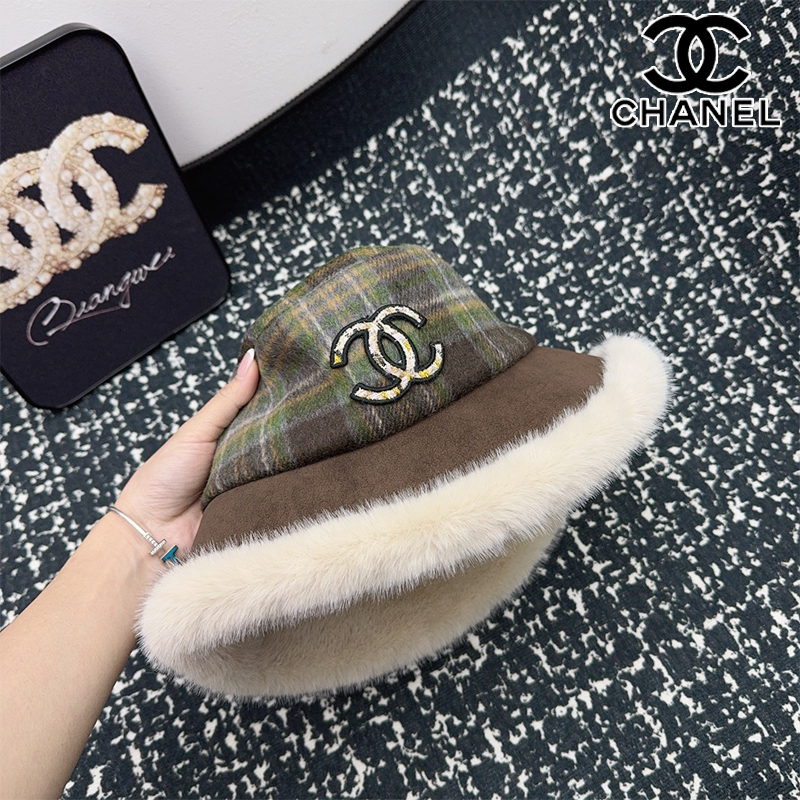 CHANEL綿毛の漁師帽 SS969210
