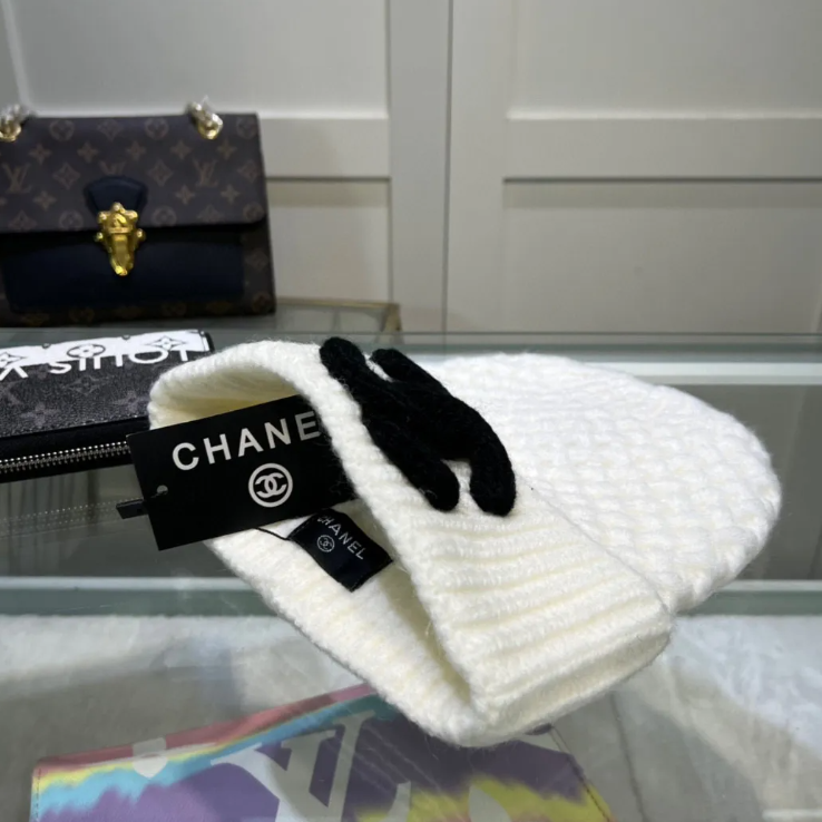 ??シャネル ニット帽 厚手ウール立体帽子 ウールのスカーフで??【50％割引+送料無料】