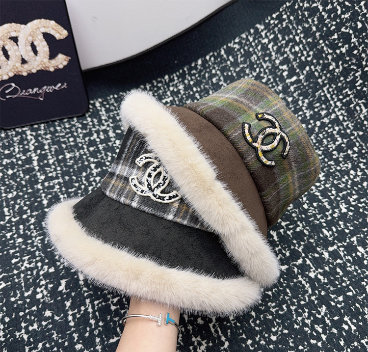 CHANEL綿毛の漁師帽 SS969210