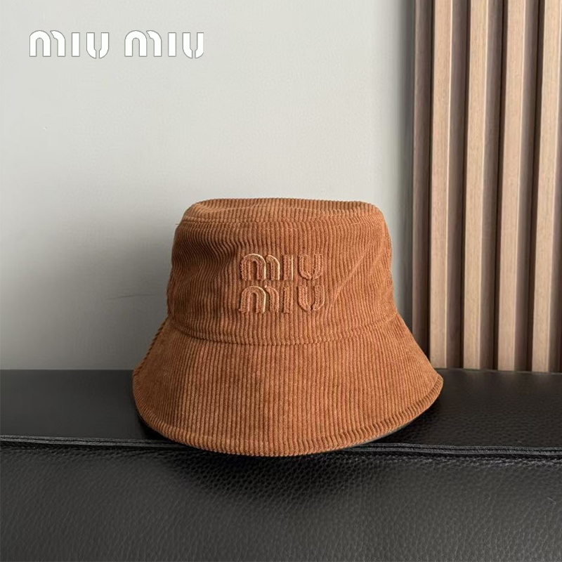 miumiu綿毛の漁師帽 SS96992