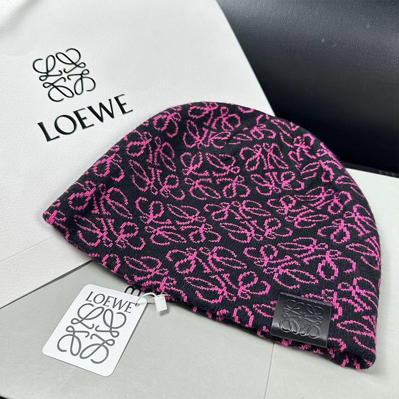 LOEWEおしゃれウールニット帽17 SS95465