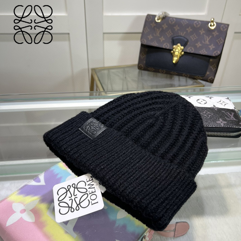 LOEWEおしゃれウールニット帽10 SS95461