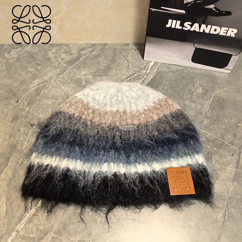 LOEWEおしゃれウールニット帽12 SS95463